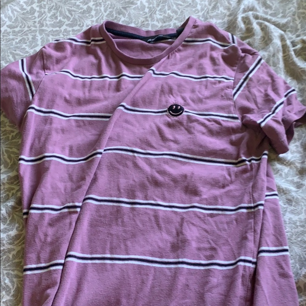 Honey and cola shirt striped size small